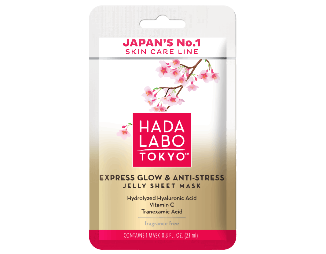 Express Glow &  Anti Stress Jelly Sheet Mask